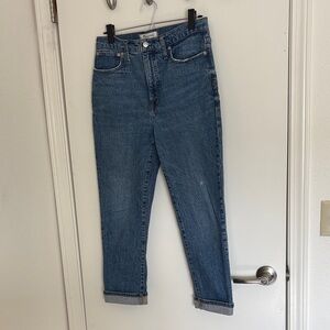Madewell Women's Classic Straight High-Rise Jeans - Size 27